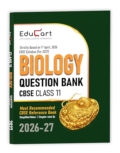 Educart CBSE Class 11 Biology Question Bank 2026–27 | Based on La...