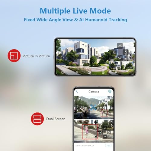Image of 5+5MP WiFi Bulb CCTV Camera for Home Indoor | 360 View | Color Night Vision | Motion Detection | Two-Way Audio | PTZ Smart Security Camera