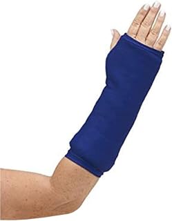 CastCoverz! Designer Arm Cast Cover - Navy - Medium Short: 11" Length X 9" Circumference - Removable and Washable - Made in USA
