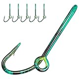 THKFISH Fishing Hooks Hat, 5PCS Pins for Fishing Hat Hook Clip Gold Fish Hook Hat Clip Fish Hooks for Hat,Tie Clips