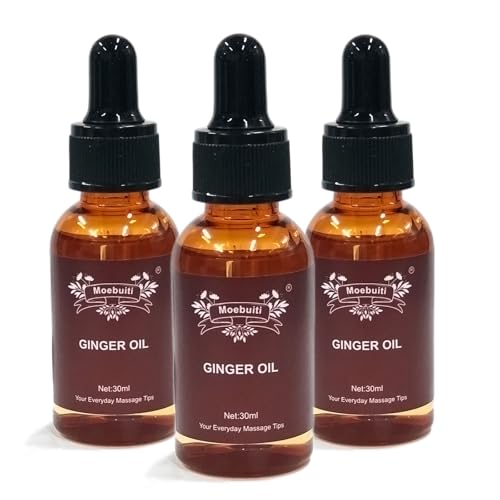 Aceite de Masaje, Aceite Esencial de Jengibre, Aceite de Jengibre para el Drenaje Linfático, Aceites de Masaje de Jengibre, Aceite Esencial de Jengibre para el Baño, Aromaterapia, Masaje