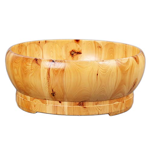 Spa de pies de madera sólida tipo barril