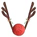 Mak Tools Christmas Reindeer Antlers Car Decoration Kit with Jingle Bell