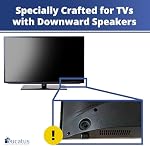 TV Speaker Passive Amplifier Set: Redirect Home Theater Sound Toward You, Not The Floor Without a Costly Soundbar. Improve Sound Clarity. Great Gift Idea for Mom, Dad, Audiophiles and Seniors