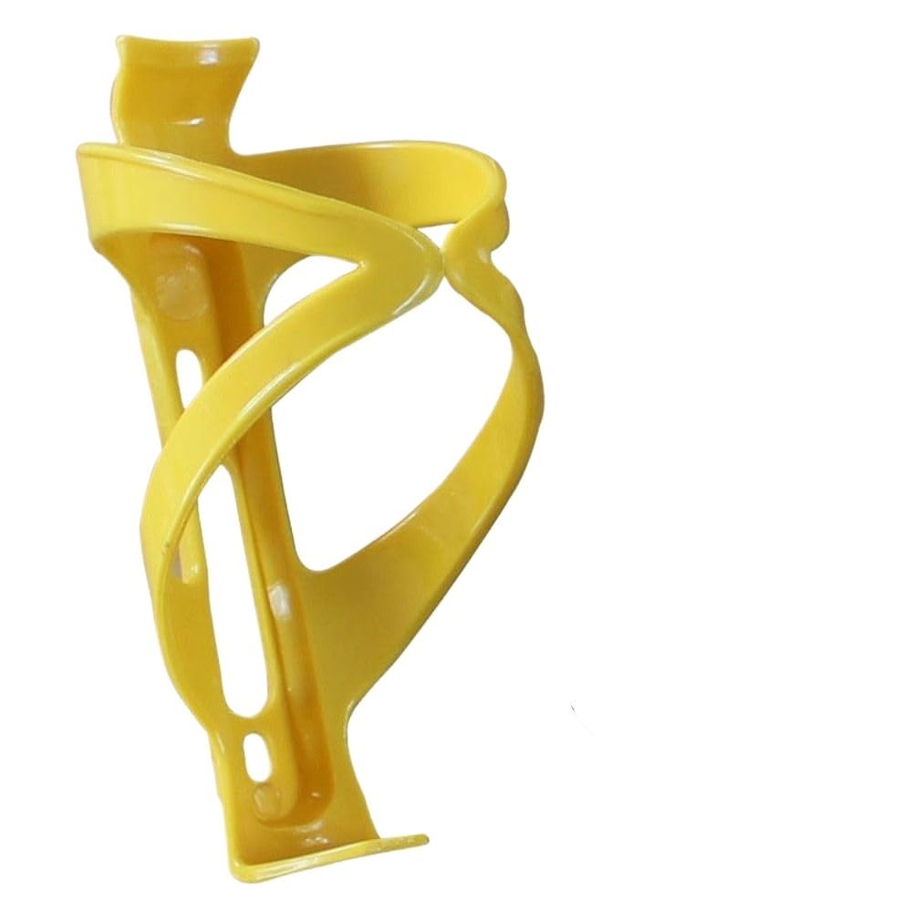 YATINGZHANG Bike Bottle Holder Plastic Bicycle Bottle Cages Kettle Stand Colorful Cycling Bracket Lightweight Cup Shelf Water Holder(Yellow-1)