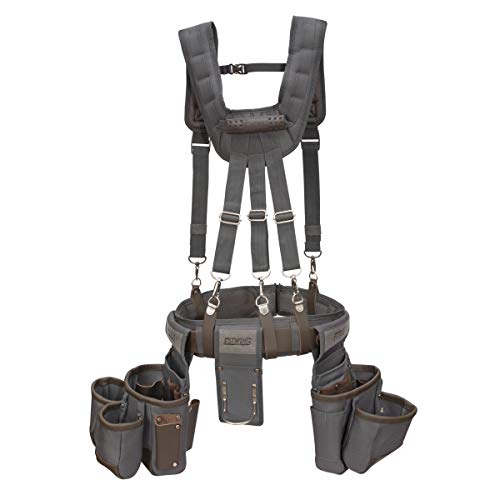 Estwing 13-Pocket Framer's Tool Rig, Durable Construction, Cooling Mesh-Padded Suspenders, Adjustable Padded Belt, Plentiful Storage #1