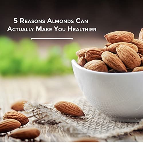 Image of Nuts For Us Premium California Almonds (500g) | Crunchy Whole Badam | High Protein, Rich in Vitamin E & Magnesium | Raw & Natural California Badam 500gm