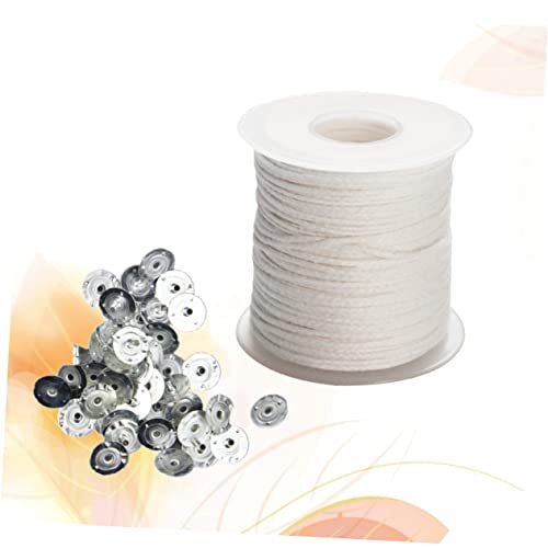 Kit para hacer velas con 2 rollos de mecha encerada miniatura 7