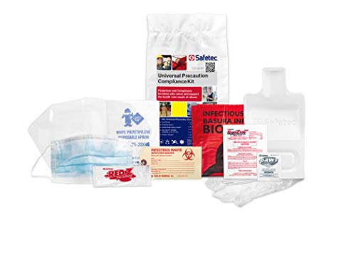 Safetec Universal Precaution Compliance Kit (Poly Bag)
