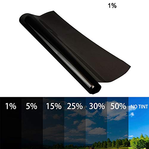 Famyfamy Láminas para ventanas de coche, 50 x 600 cm, protección solar...