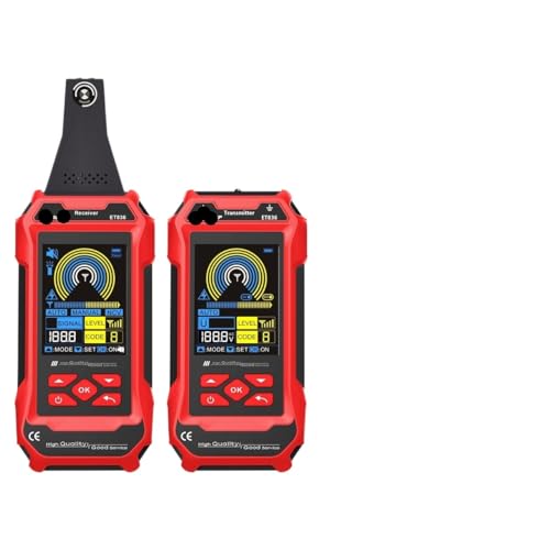 400V 地下ケーブル壁配線ロケーター 3.2インチ 60000カウント デジタルマルチメーター LANテスター 短絡ロケーター(ET838)