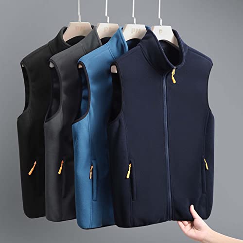 Chaleco para hombre de forro polar ideal para senderismo o paseos urbanos 7
