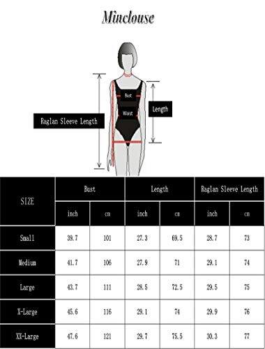 Minclouse Women's Color Block Long Sleeves Tunic Cutout Choker Tops Crew Neck Casual Loose Blouses Cute Sweatshirts