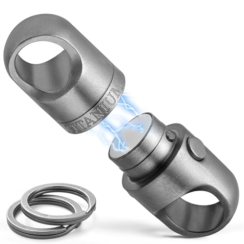 FEGVE Magnetic Keychain-Quick Release Keychain Detachable Key Chain