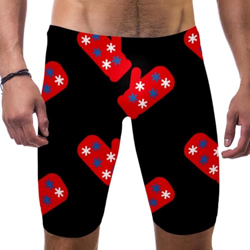 Traje de baño para hombre de Navidad en color negro ideal para tus entrenamientos en la piscina