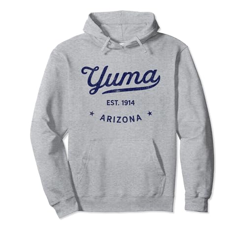 Yuma Arizona Cool, recuerdo de viaje vintage de Yuma Sudadera con Capucha