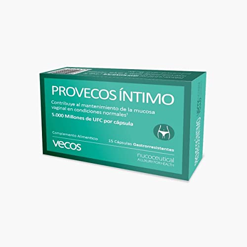 En Oferta Probióticos Vaginales - Provecos Íntimo - 15 Cápsulas Vegetales Gastrorresistentes - Ayuda A Restaurar Y Regular La Flora Y Mucosa Vaginal - Complemento Alimenticio
