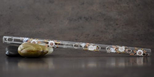 クリスタルフルート D ピッコロ Amazon | HALL CRYSTAL フルート ピッコロ D管 全長282mm