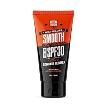 Wild Willies Mens Daily Facial Moisturizer SPF 30 - Antioxidant & Essential Oil Formulated Face Moisturizer for Men - Lightweight Face Lotion for Dry or Oily Skin - Mens Skin Care