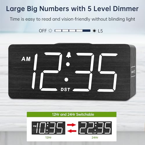 Wireless Charging Alarm Clock