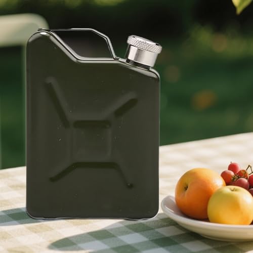Flasque à whisky étanche en inox 150 ml idéale pour le camping et les randonnées - 4