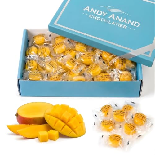 ANDY ANAND CHOCOLATIER Sugar Free Mango Hard Candy | Stevia