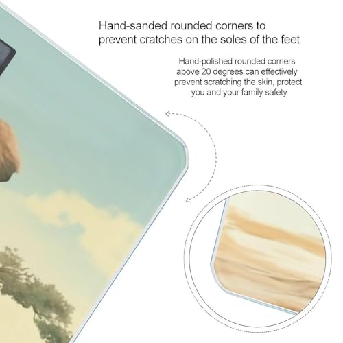Báscula Digital de Baño con Diseño Elefante y Árbol miniatura 4