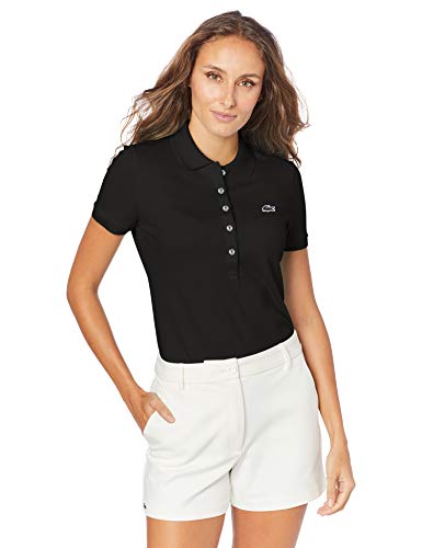 Polo, Lacoste, Feminino, Preto, 3G