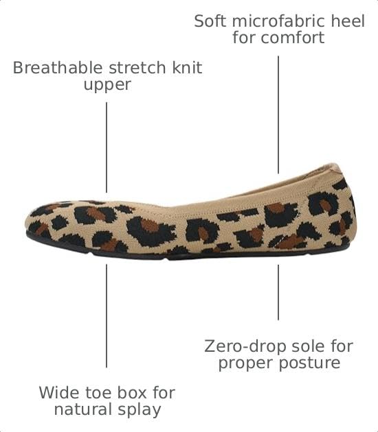 Image of Xero Shoes Women's Phoenix Knit Barefoot Ballet Flat
