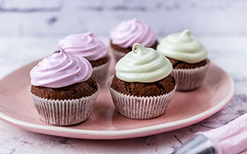 RUF Fluffy Marshmallow Cream, Schaumzucker-Creme als süßer Brotaufstrich oder fluffige Gebäckcreme für Kuchen & Cupcakes, schnell zubereitet, 1 x 200g (Packung mit 2)