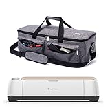 ARSH Carrying Bag Compatible with Cricut Explore Air and Maker, Tote Bag Compatible with Cricut Explore Air 2 and Silhouette Cameo 3,No Accessories Included (Grey)