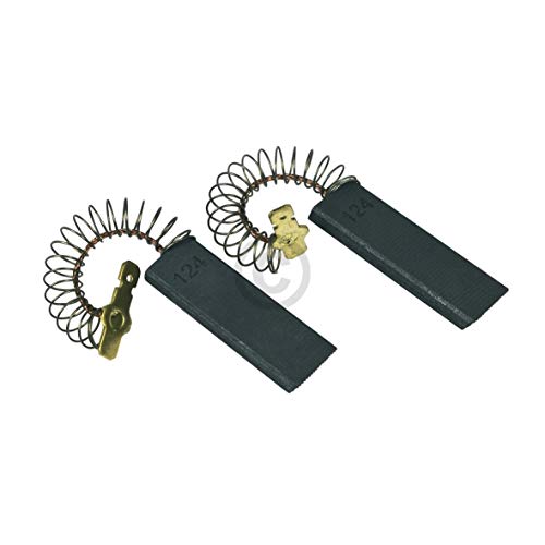 Motorkohlen Kohlebürsten Schleifkohlen Ersatz für Bosch Maxx 6 VarioPerfect Siemens IQ300 IQ500 IQ700 00605694 605694 Constructa Kohlen 12,3 x 4,8 x
