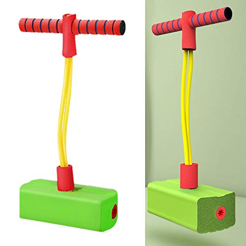 LEIPUPA Pogo Jumper de Espuma Elástica Durável Que Salta de Brinquedo - Verde