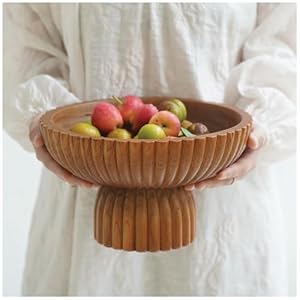 ChagoArt Wooden Fruit Bowl for Kitc...