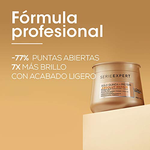 Máscara Absolut Repair Gold Quinoa Light Multi Reconstrutor L'Oréal 250gr