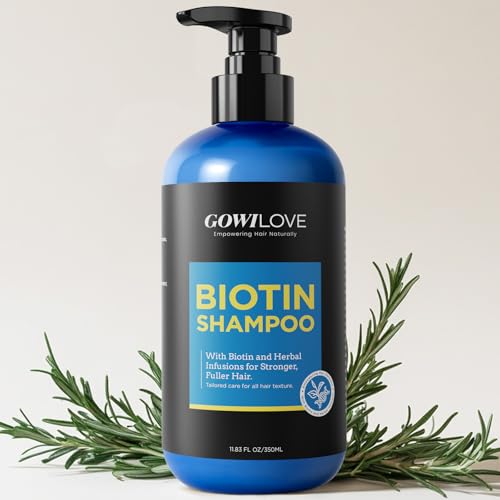 99% Pure Biotin Shampoo for 3X Thicker,...
