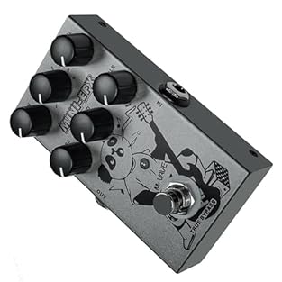 [PROFESSIONAL METAL DESIGN] - Durable and professional metal design ensures longevity for musicians on the go. VERSATILE TONE SELECTION - 9 different tones including boost, overdrive, and distortion effects for creating unique sounds in various music...