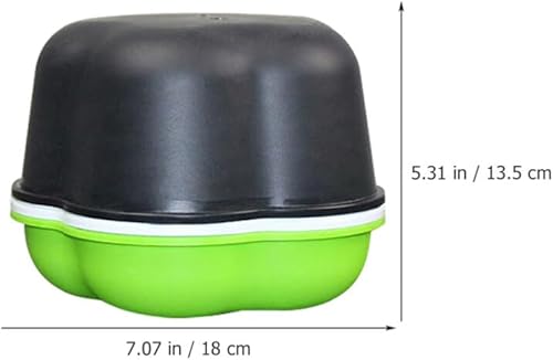 Miniatura 3 de GANAZONO 2 juegos de bandejas de inicio de vegetales bandejas de vivero de plantas, bandejas de cultivo, germinación de flores, tazas de inicio,