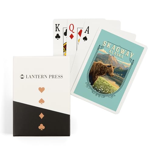 Lantern Press Naipes Póker 52 Cartas Estilo Skagway Alaska