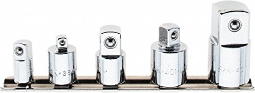 SK Hand Tools 4506 Socket Adapter Set 5pc On A Rail