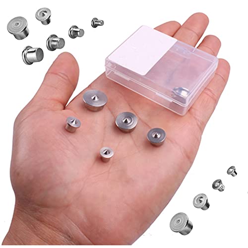 Holzdübel-Zentrierspitzen,20 Stück Dübel Zentrierspitze Dübelhilfe Dübelloch Markierer Dübelsetzer Holzdübel Set Für Holzarbeiten Bohrwerkzeuge(4/6/8/10/12 mm,Massiv)