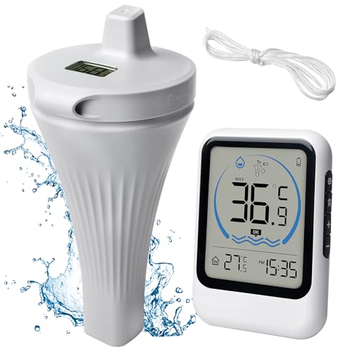 Termómetro Digital para Piscina con Pantalla LCD
