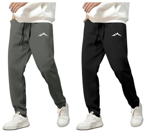 Image of Track Pant for Men || Track Pants || Plain Track Pant (TP-20-24) Pack of 2