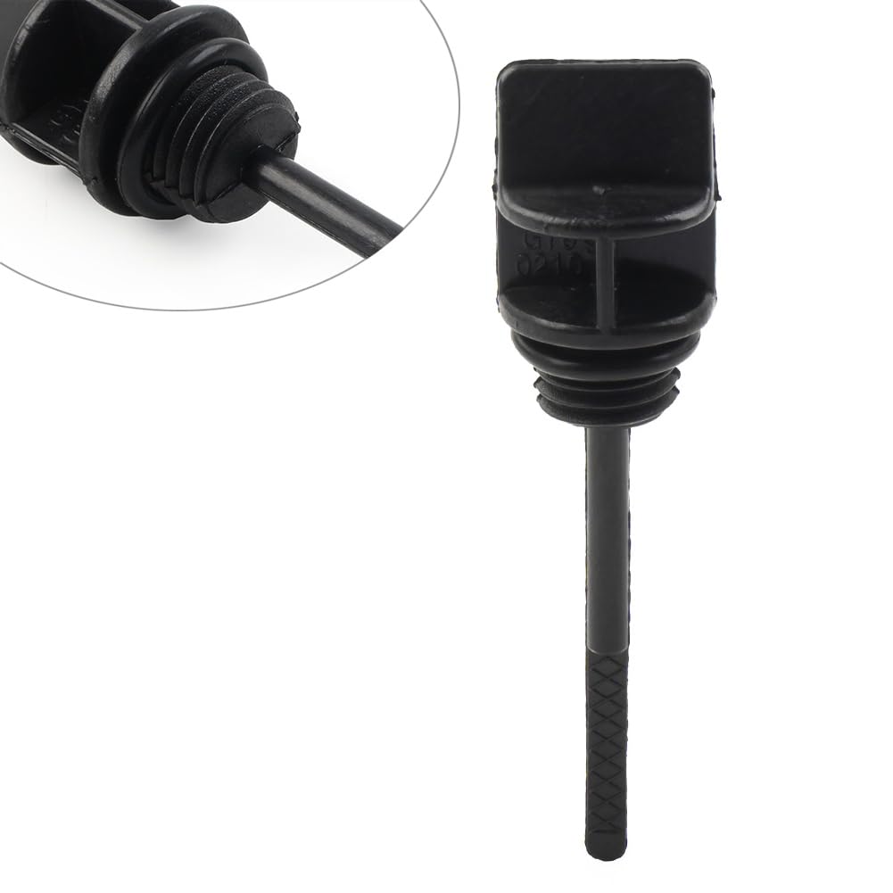 Ölmessstab 19 mm, Ölmessstab für Flüssigkeiten, Ölstandsanzeiger, Ölstandsanzeiger, aus Nylonmaterial, für 50-, 125- und 150-cm³-Roller, Mopeds, ATVs und Quads