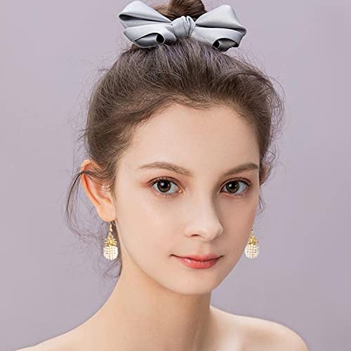 Cute-14k-Gold-Sparkly-Crystal-Pineapple-Dangle-Drop-Earrings-Colorful-Pearl-Pineapple-Hook-Earrings-for-Women-Hawaiian-Vacation-Beach-Party-Dangle-Drop-Fruit-Earring