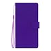 New Frontier Flip Case for BLU G9 – 6.3” HD Infinity Display Smartphone,Luxury Design Magnetic Leather Wallet Pouch Cover Case Card Holder with a Viewing Stand (Purple)