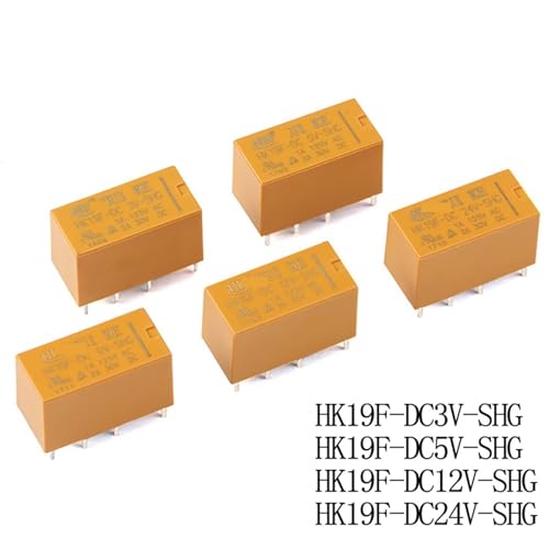 Relé HK19F-DC5V-SHG para solucionar fallos de aislamiento en circuitos impresos de 8 pines 2