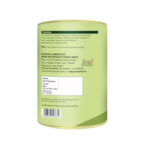 Image of Pure Nutrition Moringa Powder, 200g (100g x2) | Helps in weight management | Reduces stress levels | Improves immunity and energy levels | Packed with vitamins, minerals and amino acids
