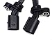 Set of 2 Rear Left & Right ABS Wheel Speed Sensor 2H0927808A 2H0927807A For VW Amarok 2.0 2010-2017