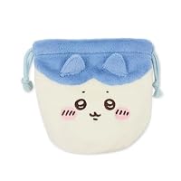 Amazon.co.jp｜ちいかわ フェイス巾着 2 ハチワレ｜旅行用品・旅行小物